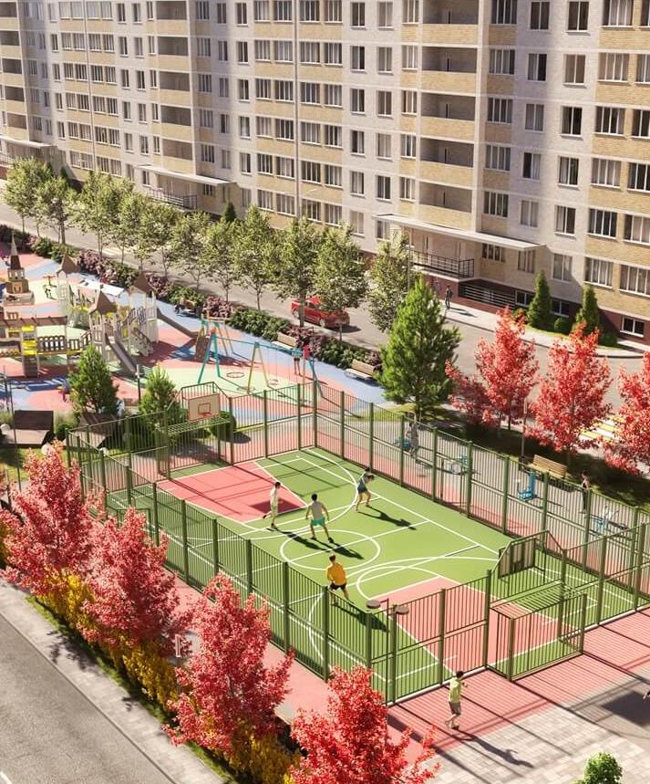 Жилой модуль в Краснодара ландшафт